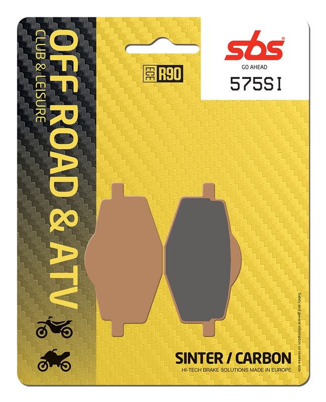 SBS brake pads KH101 OFF-ROAD sinteredcolour gold (575SI)